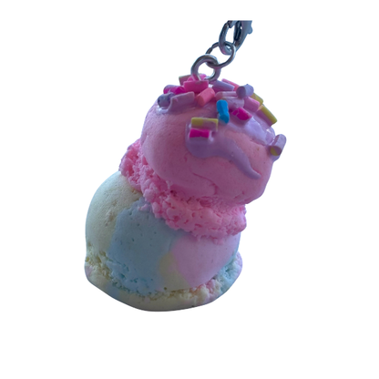 ice cream scoop phone charm