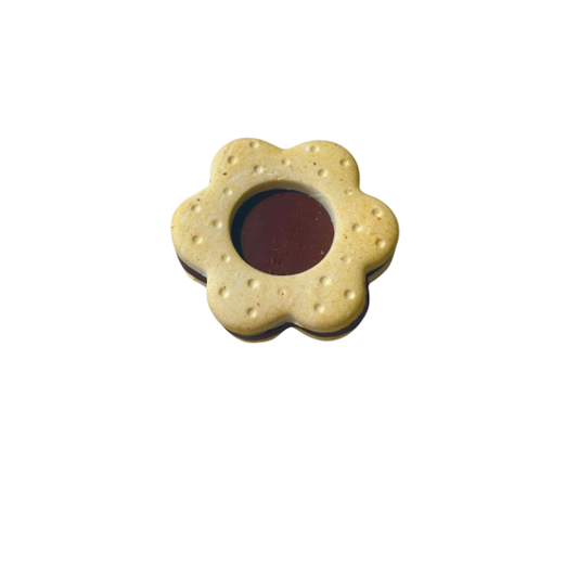 flower cookie magnet