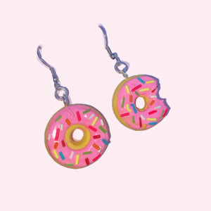 donut earrings