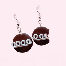 Load image into Gallery viewer, Chocolate cupcake earrings
