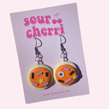 Load image into Gallery viewer, spooky sugar cookie earrings
